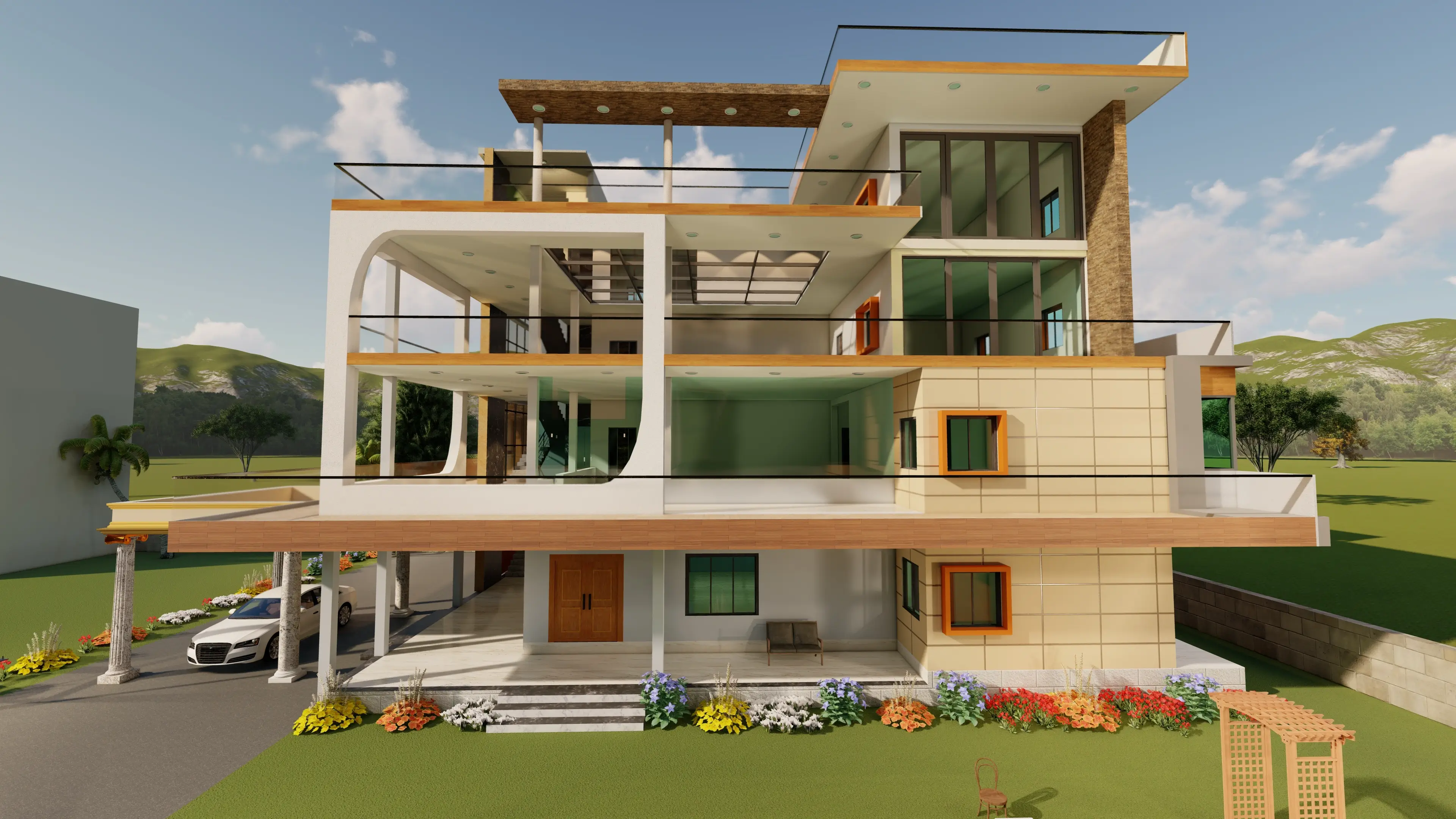 Residential 3D Rendering